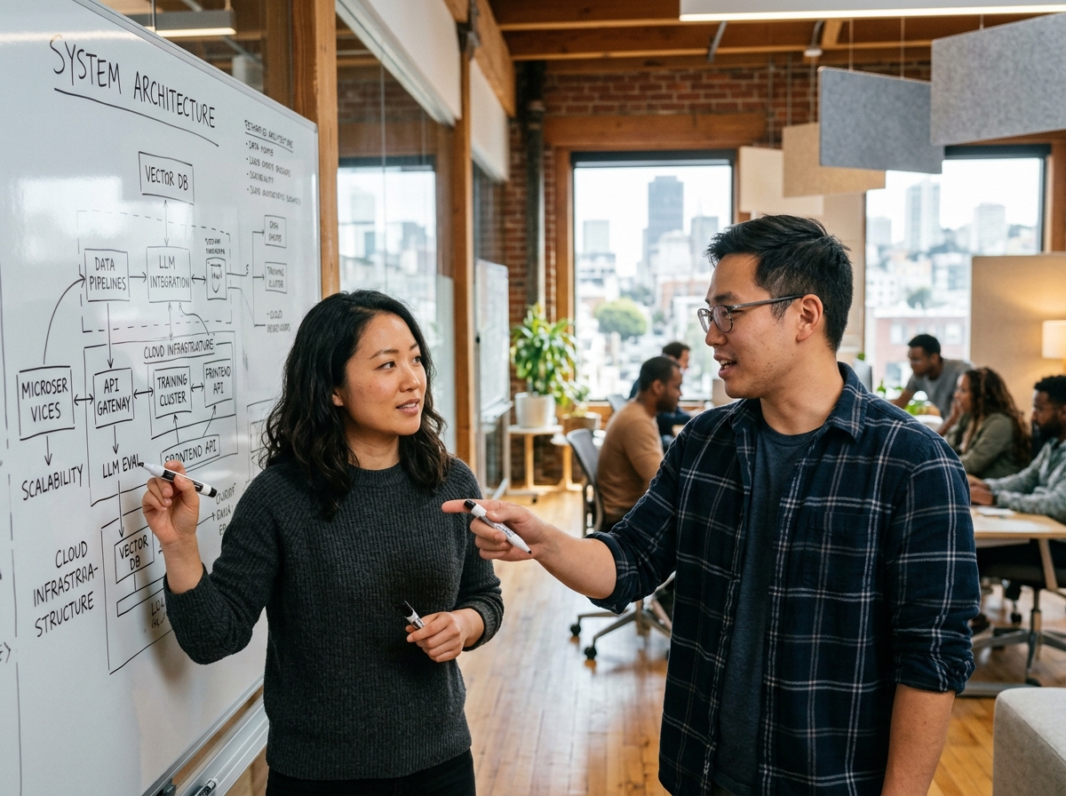 Aviar AI Engineering Team designing Autonomous Architecture